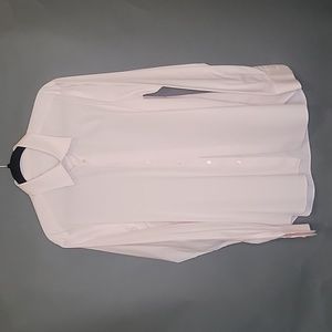 Prada powder pink dress shirt 42/16.5